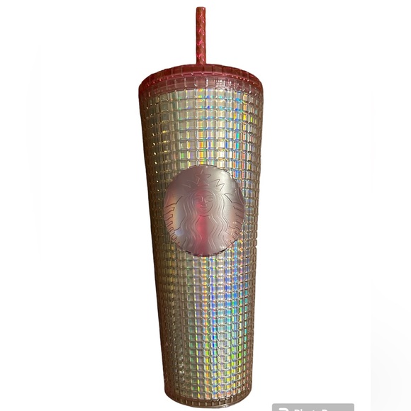 Starbucks iridescent gridded Tumbler 2023 - Picture 1 of 2